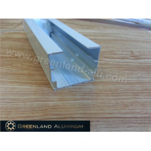 Curtain Track and Tilt-Rod for Window Blind with Powder Coating White Color